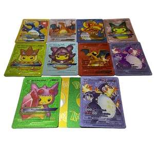 Assorted Rare for Pokemon TCG Trading <strong>Cards</strong> Colorful Deck Top with <strong>Charizard</strong> Waterproof Plastic <strong>Cards</strong> for Kids and Collectors - Product Image 1