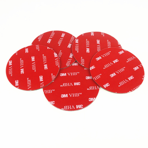 Ruban adhésif en mousse acrylique double face découpé, résistant à la chaleur et imperméable, gris, rond, 4611 5611 5604 <span class=keywords><strong>5608</strong></span> pour support de téléphone de voiture - Product Image 3