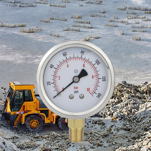 Manomètre en acier inoxydable de qualité supérieure 10 bars 150 PSI DN65 Précision de 2,5% Garantie 1 an Résistance à la corrosion à 100% Y60BF 10 B fiable - Product Image 3