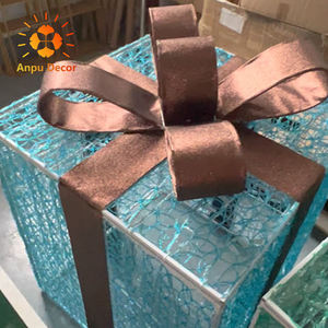 3d большая светодиодная Рождественская Подарочная коробка/полярный медведь/зонтик/олень/крыло, украшение светодиодная подсветка для улицы - Product Image 4