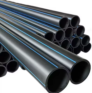 Tuyau de <span class=keywords><strong>gaz</strong></span> naturel souterrain haute pression PE100 HDPE 100% vierge 50-400mm SDR11, <span class=keywords><strong>noir</strong></span> avec bande bleue, Eco <span class=keywords><strong>Tube</strong></span> - Product Image 2