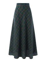 Jupe mi-longue élégante et amincissante taille haute style rétro pour femme, nouvelle collection automne 2026, vente en gros pour boutiques