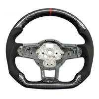Accessoires pour Volkswagen VW, volant en fibre de carbone pour Polo Golf 6 GTD Jetta Tiguan Passat B7 B8 GTI GTI R GTD Golf7 Mk7
