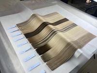 Les extensions de cheveux humains vierges russes choisissent le prix usine de nouveau produit de machine de crochet de trame