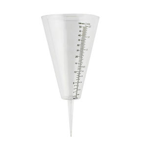 बारिश गेज मॉनिटर करने के लिए वर्षा स्तर के साथ आसान पढ़ा पैमाने सही अपने बगीचे के लिए आउटडोर बारिश मीटर - Product Image 3