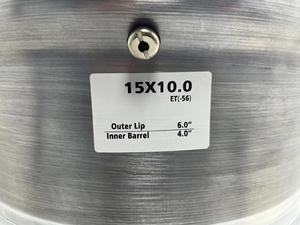 Giả Mạo 3 Mảnh Bánh Xe 15x12.0 ET-82 5x120.65 3.31 Inch Backspace Centerline Autodrag Convo Pro Trung Tâm Dòng Tự Động Kéo Hợp Kim Bánh Xe - Product Image 5