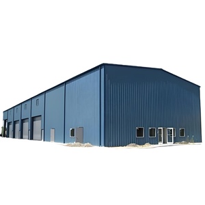 Bâtiment avicole préfabriqué à faible coût en structure acier pour poulets <span class=keywords><strong>de</strong></span> chair et poules pondeuses - Product Image 1