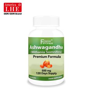 Cápsulas de Ashwagandha Premium de 500 mg, Favorecen la Calidad del Sueño, 120 Cápsulas, Suplemento de Extractos de Raíz de Ashwagandha - Product Image 6