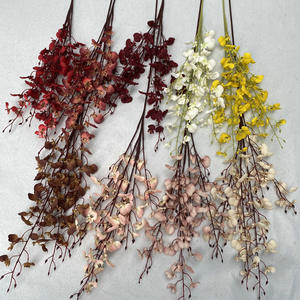 Fleur artificielle d'<span class=keywords><strong>orchidée</strong></span> <span class=keywords><strong>papillon</strong></span> en soie à <span class=keywords><strong>prix</strong></span> abordable pour arrangement floral décoratif d'intérieur - Product Image 1