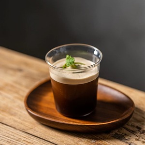 Alta Borosilicato Clear Color 300ml Copo De Café De Vidro Simples e Elegante Utensílios De Café <span class=keywords><strong>Ware</strong></span> - Product Image 1