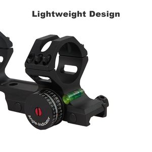 ขาตั้งกล้องแบบ Cantilever ยี่ห้อ NOTT รุ่น One-Piece, ความสูงเส้นตรงกลาง 1.57 นิ้ว, อลูมิเนียมน้ำหนักเบาสำหรับการล่าสัตว์และเลนส์ความแม่นยำสูง, ใช้ได้กับฐานขนาด 20 มม. - Product Image 3