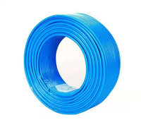 Brins de fil électrique isolés par PVC de câble en cuivre à un noyau résistant aux hautes températures de BVR pour l'usage souterrain