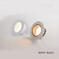 Projecteur de salon 7.5CM 9.5CM trou Downlight minimaliste chambre lumière LED encastré Spot sans bordure Downlight