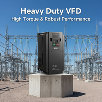 Convertisseur de fréquence AC VFD robuste à contrôle vectoriel triphasé 220V 380V pour pompe, compresseur, moteur, atelier, usine