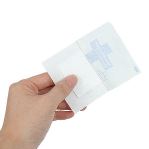 Pansement auto-adhésif non collant pour plaies, commerce extérieur, absorbant le sang, non tissé, pour premiers soins, accessoire non adhésif - Product Image 4