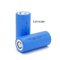 Logo kustom Kelas A 3.2V 32650 32700 6000mah 6500mAh baterai Lithium silinder LFP sel