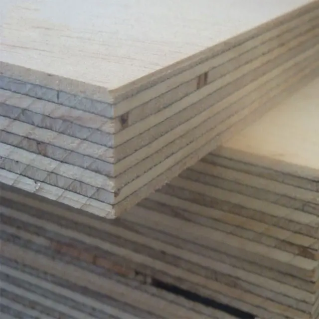 100% Full Birch Veneers commercial plywood