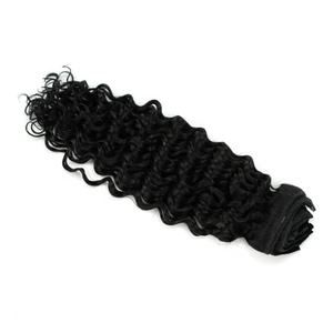 Extensions de cheveux humains russes vierges à 100 %, très vendues, double trame machine, ondulation naturelle profonde, lisses, à clips - Product Image 5