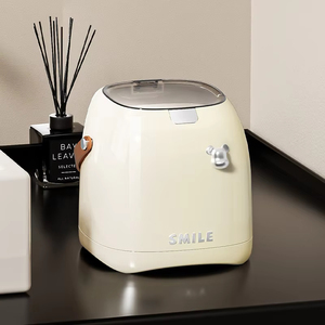 2L Open Top Desktop Trash <b>Bin</b> for <b>Office</b> & Home Plastic Miscellaneous <b>Bin</b> for Outdoor Space for Dining Table Use - Product Image 5