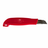 Scie à lame coulissante en acier inoxydable, lame verte à changement rapide, poignée ABS, longueur 17 cm, fabrication OEM en Chine