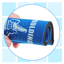 Funda Enfriadora de <span class=keywords><strong>Neopreno</strong></span> Personalizada, Aislada, Plegable, Impermeable, Delgada, para Latas, Porta Cervezas de 12oz - Product Image 3