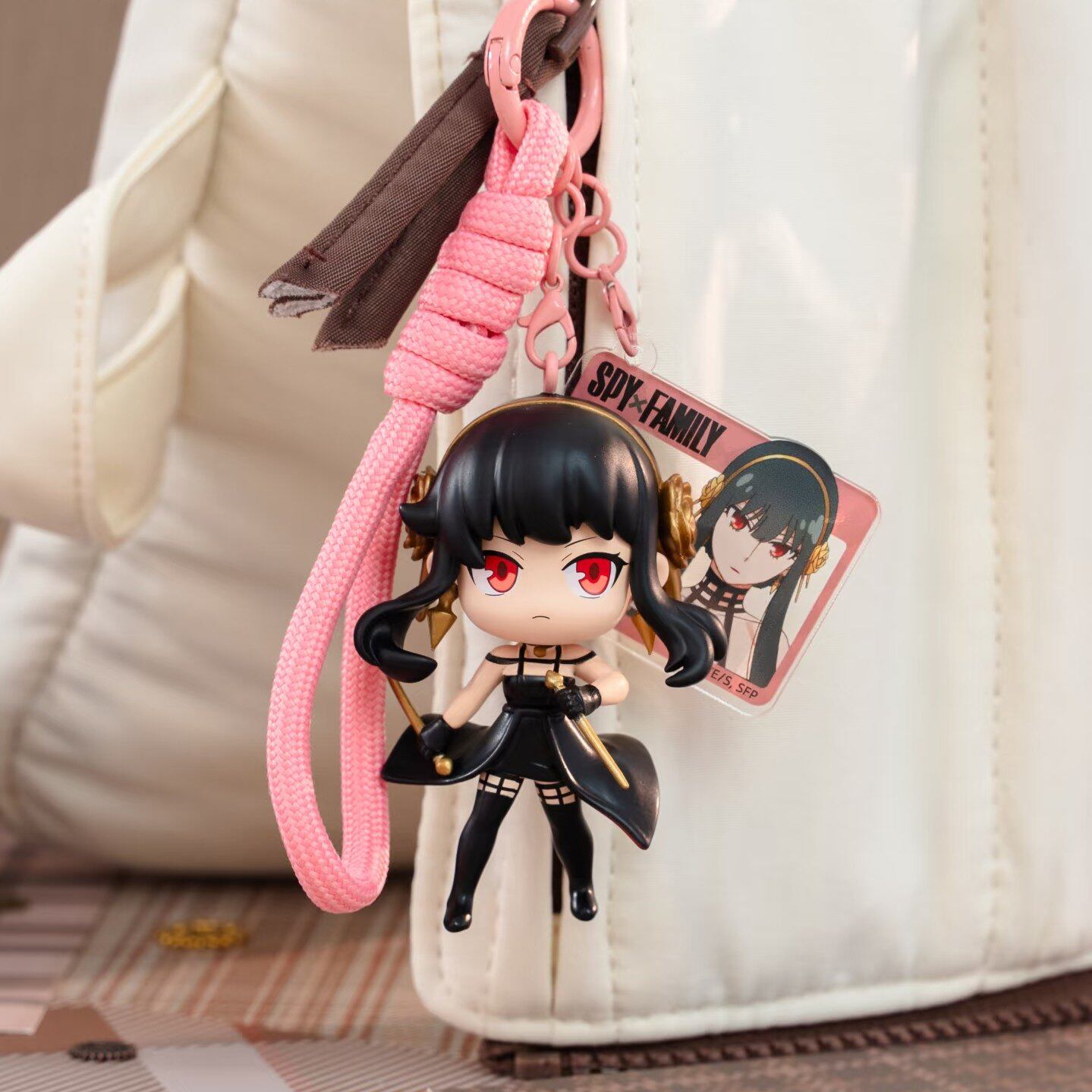 Genuine ZhiWan Spy X Family Chibi Q-Style Charm Blind Box PVC