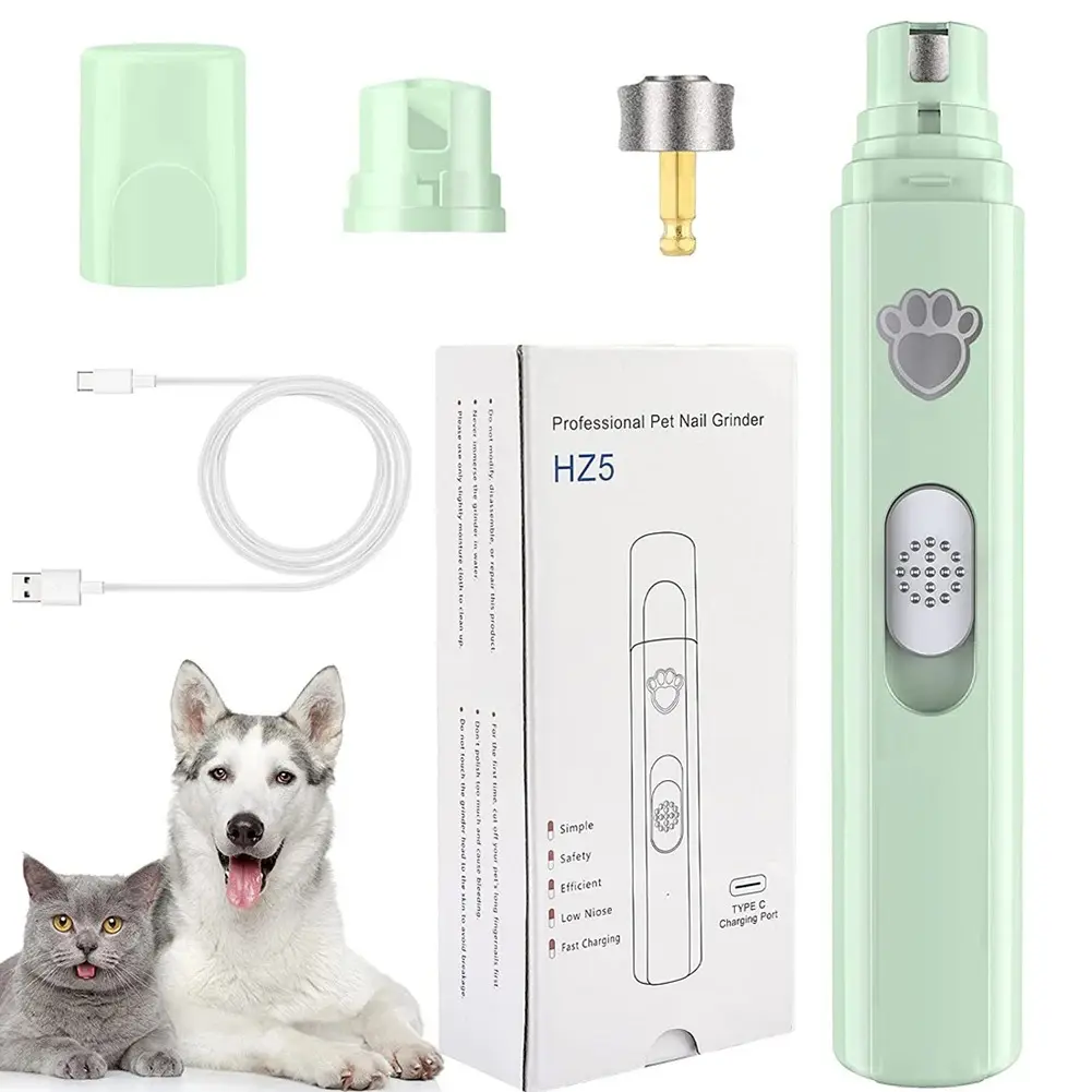 Groothandel Huisdier Producten Kat En Hond Nagel Trimmen Tool Usb-Poort Huisdier Grooming Elektrische Hond Kat Huisdier Nail Grinder