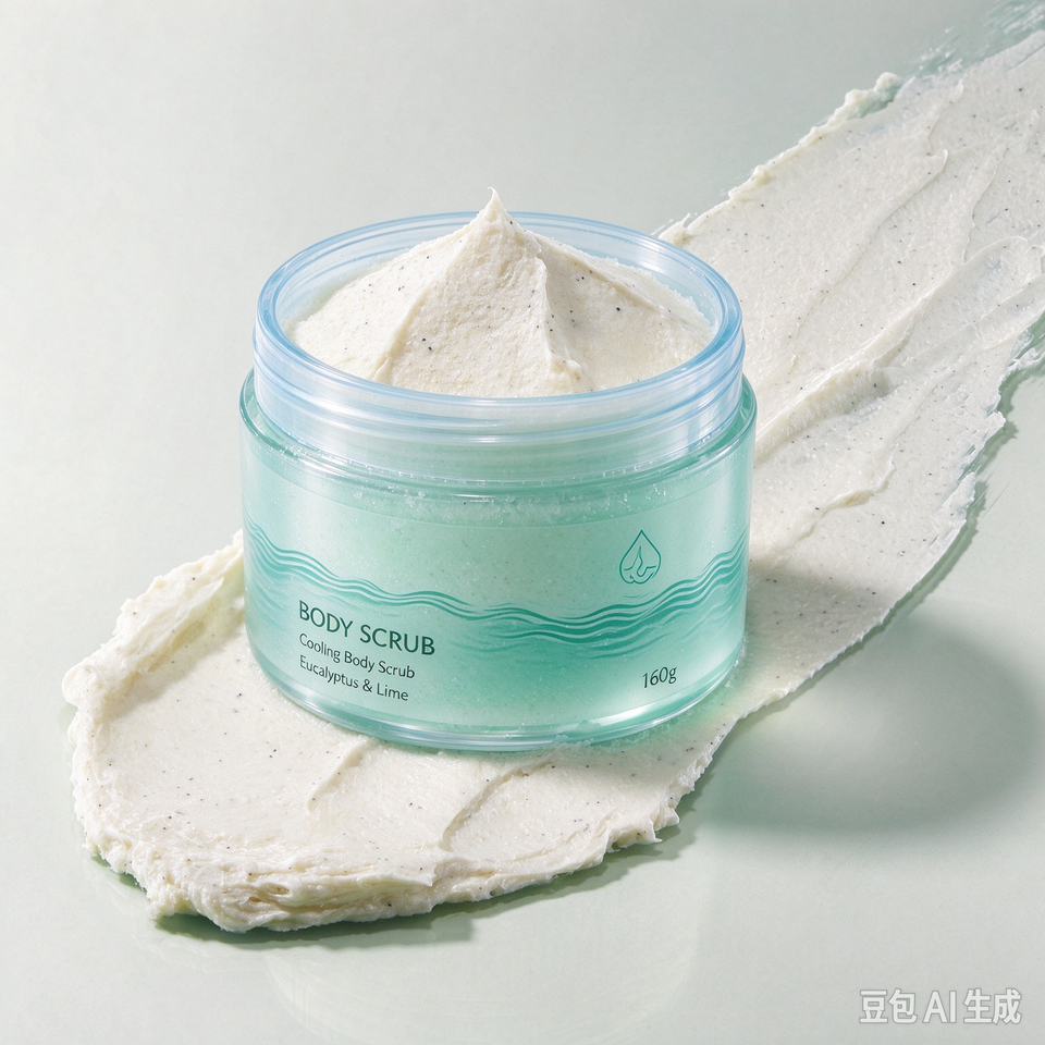 Private Label Mugwort Herbal Body Scrub Warming Calming Exfoliator ...