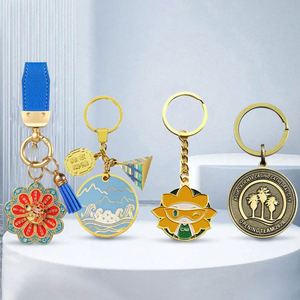 Wholesale Imaiwill Brand Funny Rotating Metal Alloy Turntable Keychain Customizable Factory Design Soft Enamel Finish Promotion - Product Image 2
