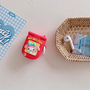 3D mignon dessin animé pour <span class=keywords><strong>Airpods</strong></span> Pro 2 Pro2 étui <span class=keywords><strong>Anime</strong></span> Flip Cover miroir de maquillage <span class=keywords><strong>Anime</strong></span> pour <span class=keywords><strong>AirPods</strong></span> 1 2 <span class=keywords><strong>3</strong></span> 4thHeadset Cover Girl - Product Image 5