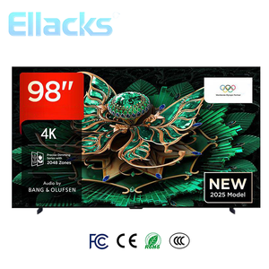 Televisor Inteligente de 98 Pulgadas 4K UHD QLED Android TV, Pantalla Grande LED, 2+16 GB, Wifi, HDR, Uso Comercial y Doméstico, Venta al por Mayor, Ultrafino - Product Image 1