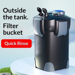<b>Fish</b> Tank External <b>Filter</b> Bucket EW Series Plastic Aquarium 5L Large Capacity <b>Fish</b> Separator UV Air <b>Pump</b> - Product Image 2