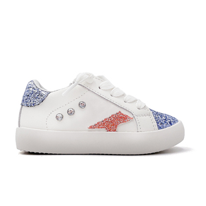 Los últimos zapatos de bebé con purpurina para niños de 1 a 2 años, venta al por mayor, zapatos deportivos para niñas adolescentes, zapatos de estrella personalizados, zapatillas para niños - Product Image 1