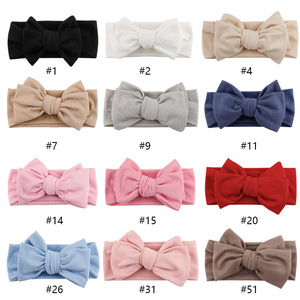 New Style Striped Plaid Knitted Bow <strong>Headband</strong> <strong>Baby</strong> <strong>Headbands</strong> - Product Image 6