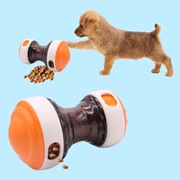 2026 Hot-Selling Interactive Dog Feeder Toy Slow Rotating Plastic Chew Toy Cross-Border Pet Supplies