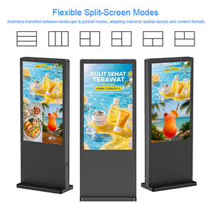 Pantalla LCD para Publicidad Exterior <span class=keywords><strong>de</strong></span> 2500 Nits, Resistente al Agua IP65, <span class=keywords><strong>de</strong></span> 43, 55 y 65 Pulgadas, Tipo Tótem para Escaparates - Product Image 6