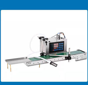 Máquina automática de llenado de líquidos con cinta transportadora para agua, perfume, aceite, jugo, leche, bebidas, vino, detergente, champú y loción - Product Image 6