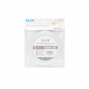 Nastro biadesivo Ilan 18mm x 3m spessore 2,5mm per artigianato e cucito - Product Image 2