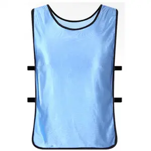 100% a basso prezzo in poliestere gilet da calcio in maglia maglia da allenamento gilet da calcio bavaglini da calcio