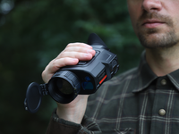 Module de caméra d'acquisition d'image caméra de vision thermique monoculaire avec télémètre laser vue thermique de chasse en plein air