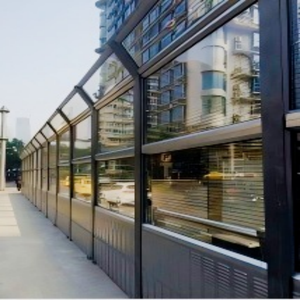 Tùy chỉnh louvered tiếng ồn rào cản Bảng điều khiển âm thanh rào cản hàng rào - Product Image 4