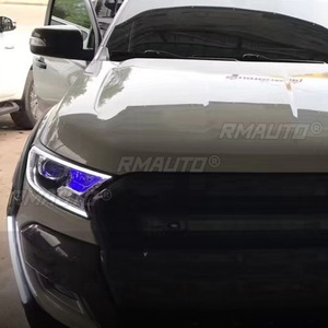 ชุดไฟหน้า LED พร้อมกรอบไฟหน้า กันชนหน้า ไฟตัดหมอก ไฟเดย์ไลท์ ชุดแต่งสำหรับ Ford Ranger 2015-2019 อุปกรณ์ตกแต่งรถยนต์ - Product Image 4