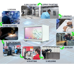 Độ sáng cao trong suốt LCD hiển thị tủ 14/17/19/22/26 inch cao cấp hiển thị Hộp nhà máy bán hàng trực tiếp - Product Image 3