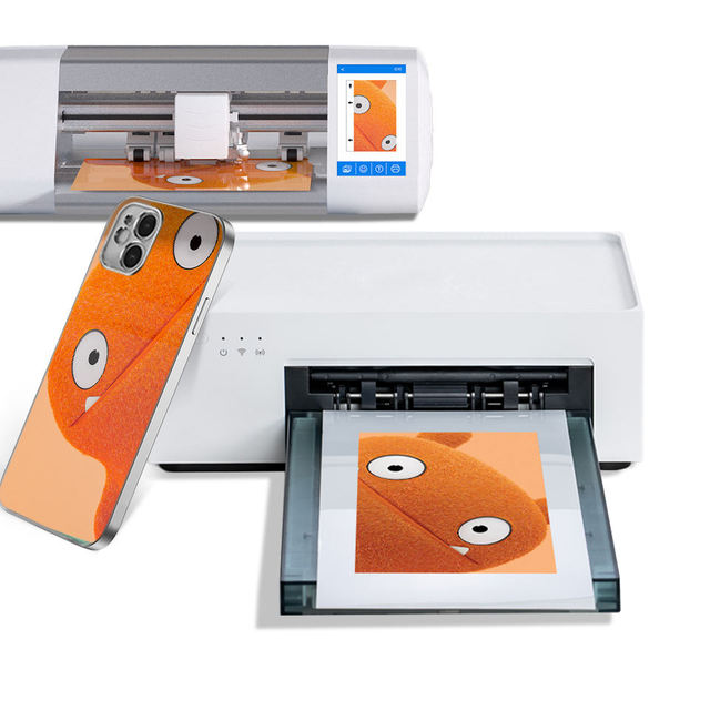 Factory Price Intelligence Portable Mini TPU Phone Skin Printer Waterproof 2.5D/3D Radian Photo Sticker Film Cutting Machine