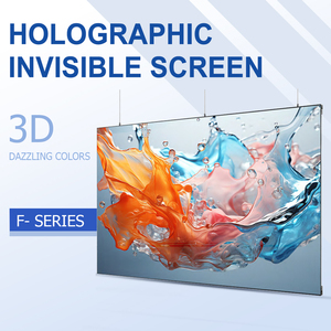 Tùy chỉnh màn hình hiển thị LED giải pháp trong suốt ba chiều màn hình vô hình để chào đón để giới thiệu gian hàng triển lãm showroom - Product Image 4