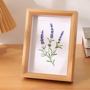 Minimal Eco Wood <strong>Photo</strong> <strong>Frame</strong> <strong>A4</strong> Size Printing MDF Wooden Picture <strong>Frame</strong> with Beveled Pane Glass Design for DIY - Product Image 3