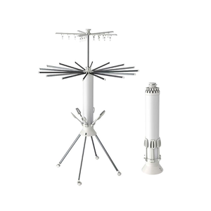 Séchoir à <span class=keywords><strong>linge</strong></span> pliable en métal en forme de <span class=keywords><strong>parapluie</strong></span>, rotatif à 360°, pour intérieur, salle de bain, Chine - Product Image 6