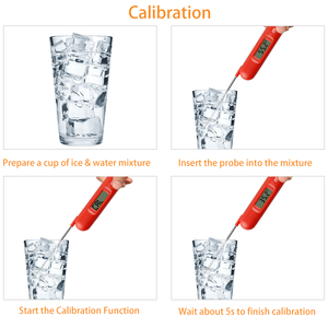 Termometro Digitale per Carne a Lettura Istantanea con Funzione di Calibrazione e Sonda Pieghevole per Cucina e <span class=keywords><strong>Barbecue</strong></span> - Product Image 4