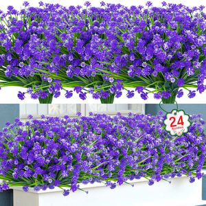 Oferta Especial de 24 Paquetes de Flores Artificiales de Alta Calidad para Exteriores, Plantas de Plástico Resistentes a los Rayos UV, Helechos de Boston Artificiales - Product Image 6