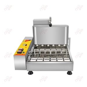 Mini macchina automatica per la produzione di ciambelle commerciali con attrezzature per stampaggio e frittura. Ideale per la produzione di ciambelle - Product Image 1